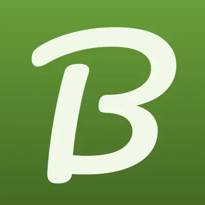 Blooming Garden, цветочная лавка, лого-визитка