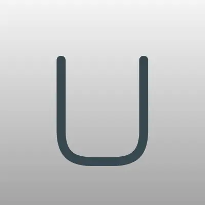 Upgrade, студия красоты, лого-визитка