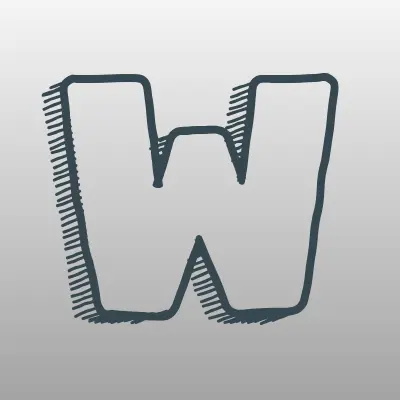 WILDBERRIES, интернет-магазин брендовой одежды и аксессуаров, лого-визитка